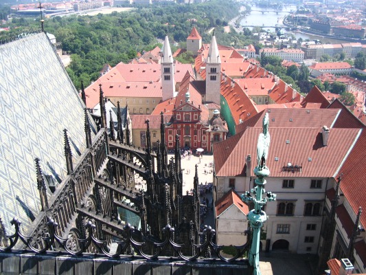 View from the Tower of St. Vitus Cathedral