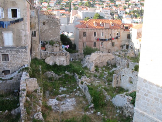 But parts were also destroyed in the war.